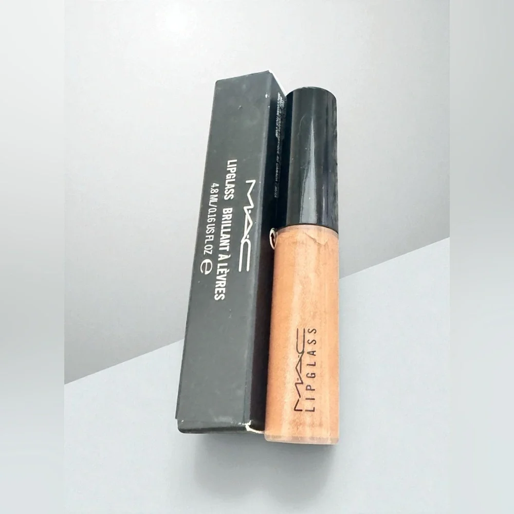 MAC BARED FOR YOU LIPGLASS. NEW IN BOX. LIMITED EDITION.